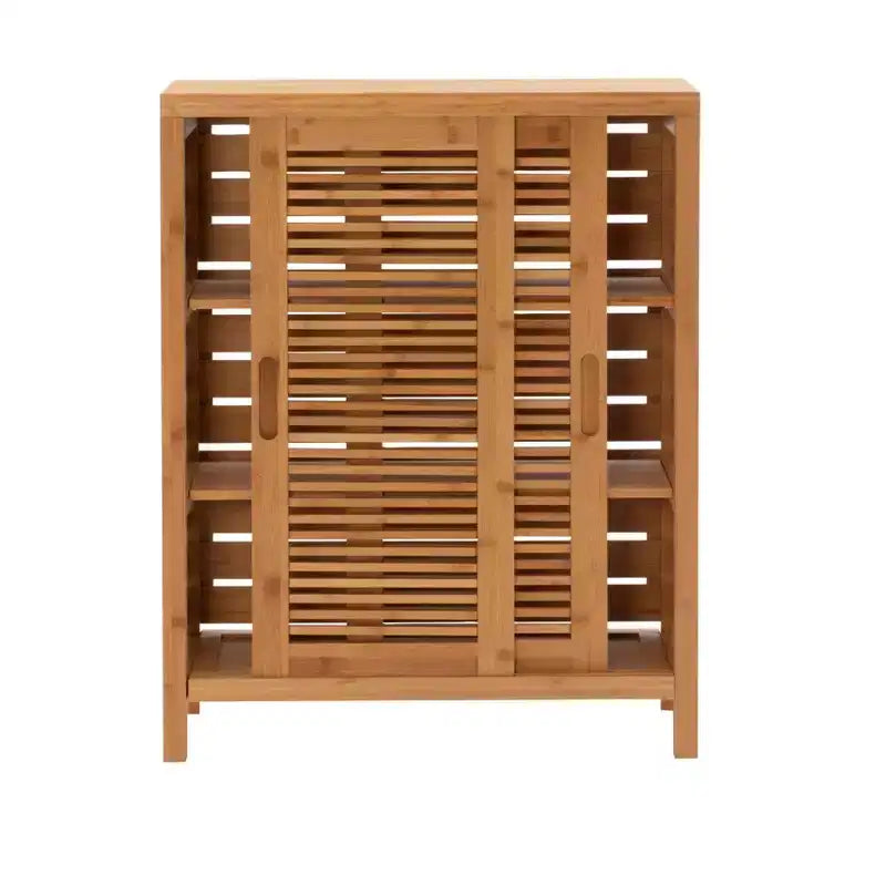 Mobiletto a due ante Bracken naturale - Linon