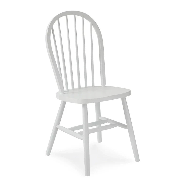 International Concepts Solid Wood Windsor Spindle Back Dining Chair