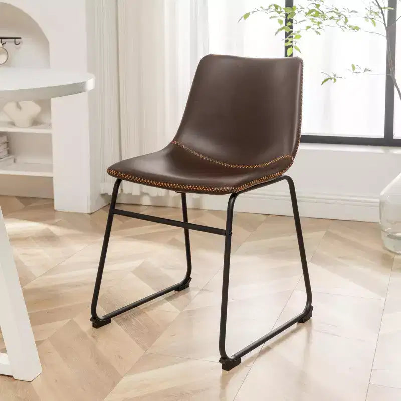 Roundhill Furniture Varna Set da pranzo rotondo, tavolo da pranzo a cavalletto con 4 sedie eleganti, 5 pezzi