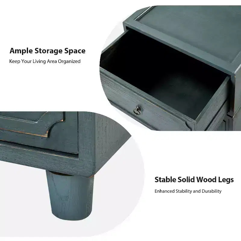 Oddone 2 - Comodino con cassetto e design modulare| ART OF LIVING DESIGNS