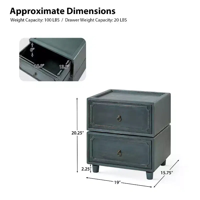 Oddone 2 - Comodino con cassetto e design modulare| ART OF LIVING DESIGNS