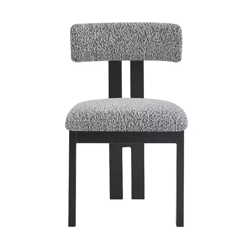 Christopher Knight Home Sedie da pranzo imbottite Astura con struttura in ferro (Set da 2)