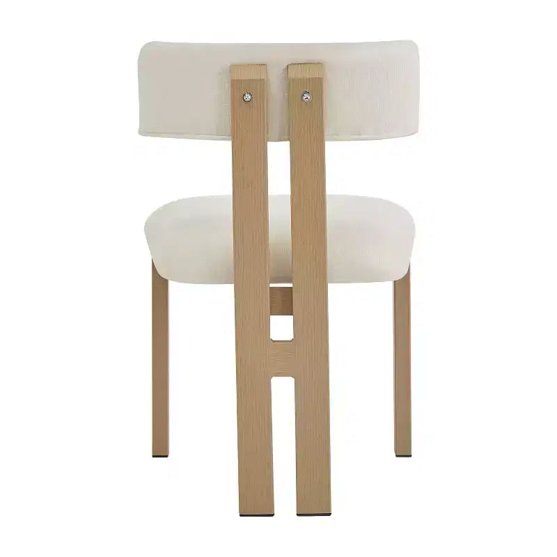 Christopher Knight Home Sedie da pranzo imbottite Astura con struttura in ferro (Set da 2)