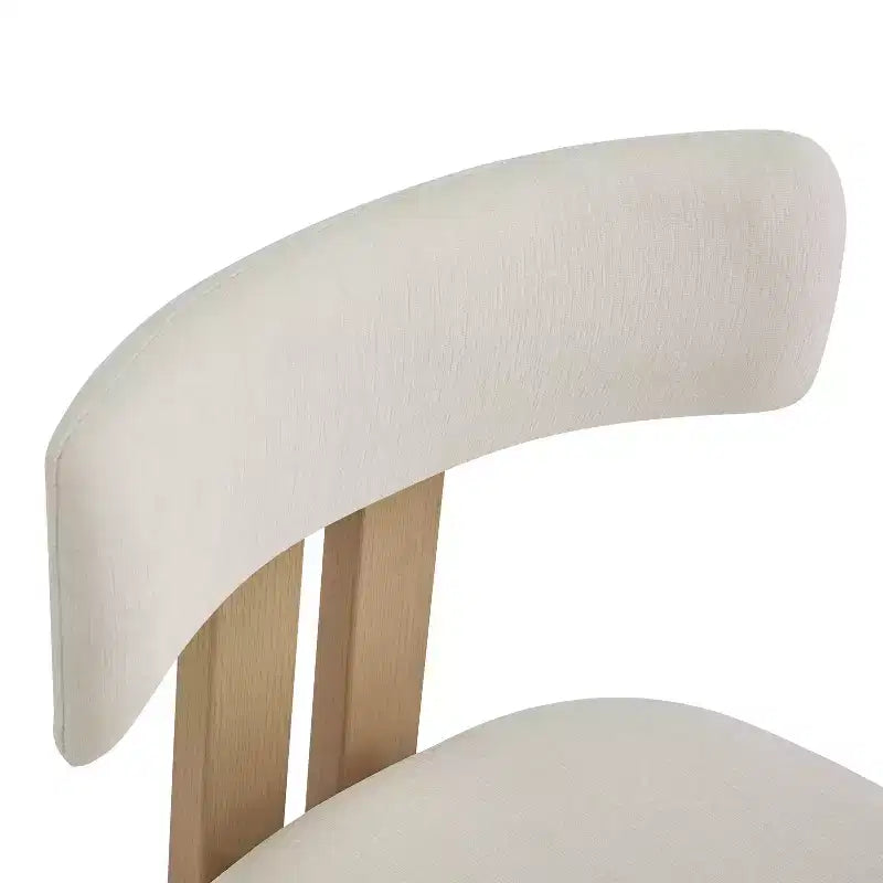 Christopher Knight Home Sedie da pranzo imbottite Astura con struttura in ferro (Set da 2)