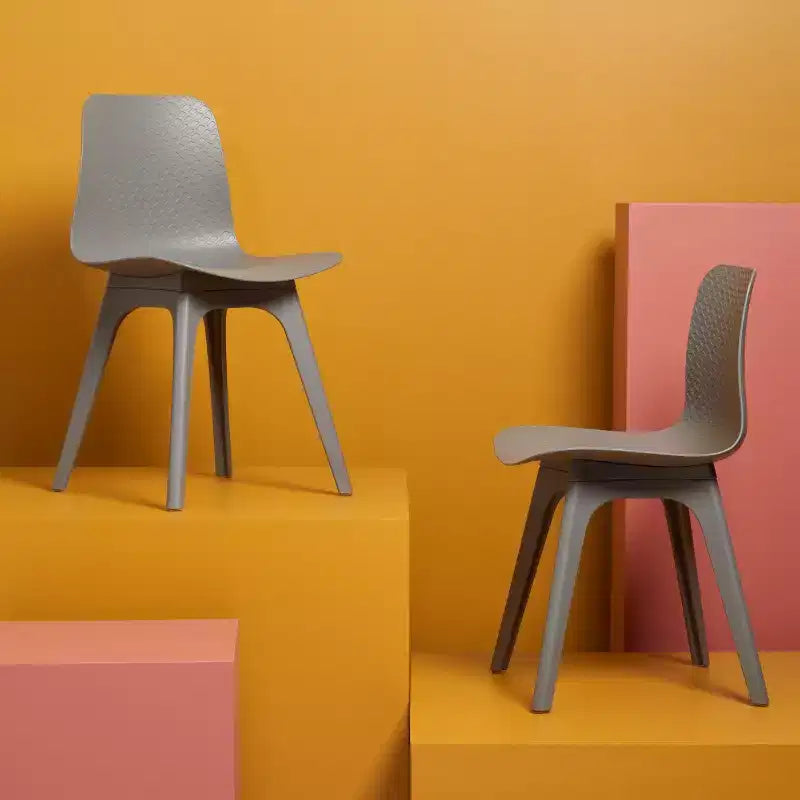 Sedia da pranzo Damiano in plastica stampata (set di 2) - SFV6901 - Safavieh Couture