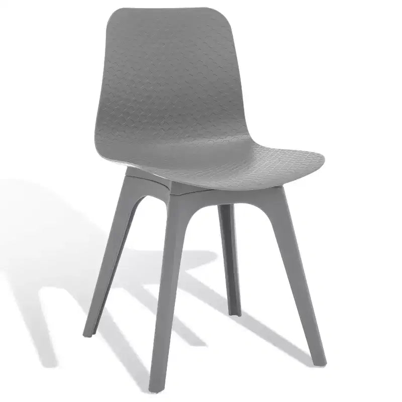 Sedia da pranzo Damiano in plastica stampata (set di 2) - SFV6901 - Safavieh Couture