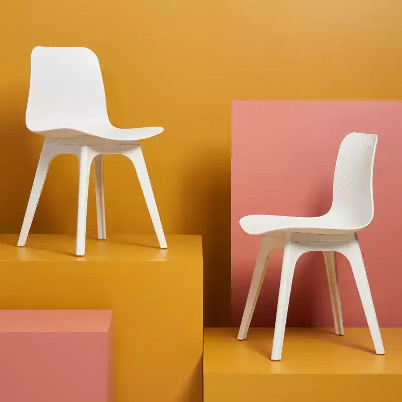 Sedia da pranzo Damiano in plastica stampata (set di 2) - SFV6901 - Safavieh Couture