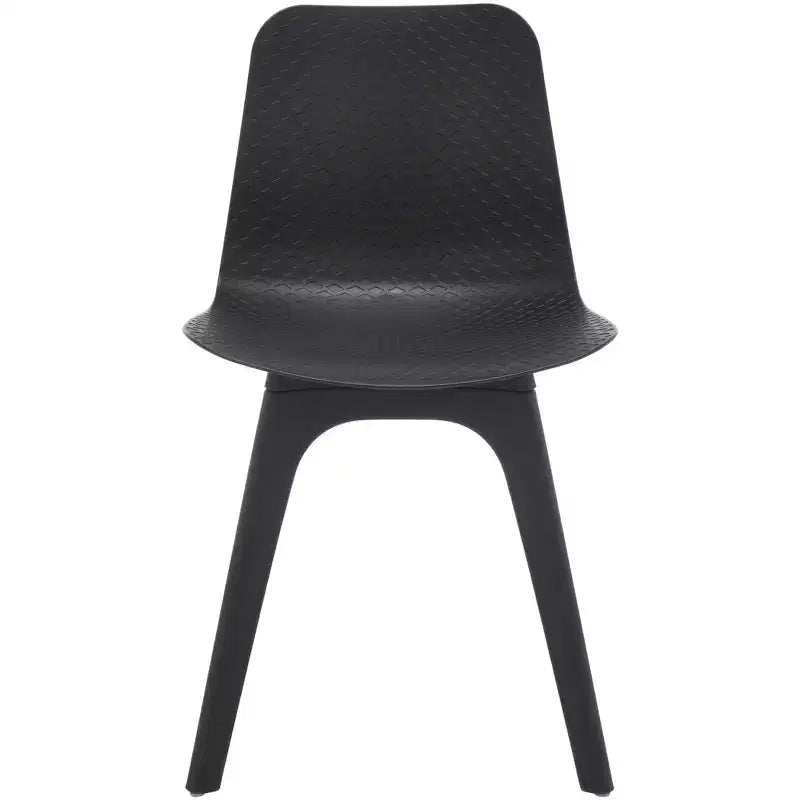 Sedia da pranzo Damiano in plastica stampata (set di 2) - SFV6901 - Safavieh Couture