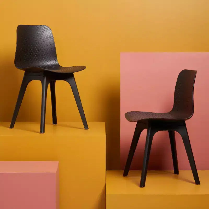 Sedia da pranzo Damiano in plastica stampata (set di 2) - SFV6901 - Safavieh Couture