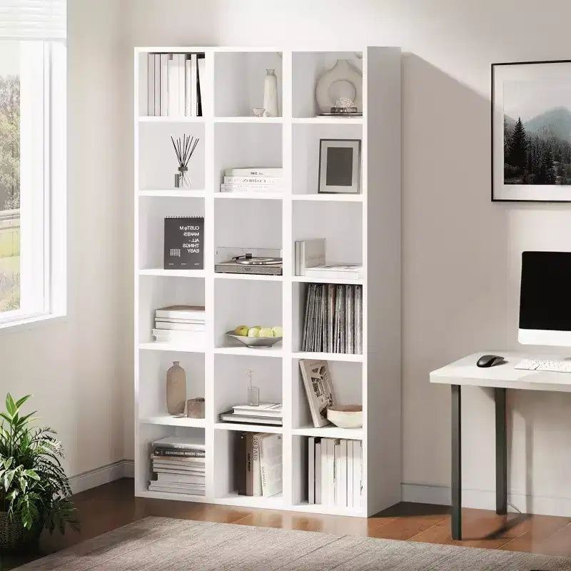 Libreria con cubi aperti a 6 ripiani MAYEERTY Ampio spazio per libri, piante e oggetti decorativi
