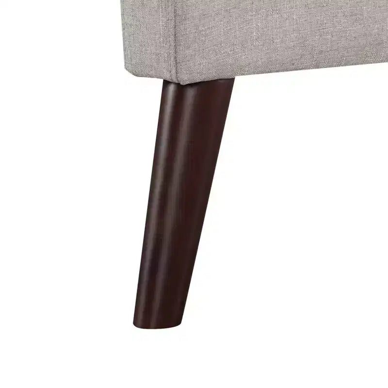 MAYEERTY 65 Divano a due posti moderno con cuscini dello schienale rimovibili e 2 cuscini a rullo, divano con gambe in legno massello