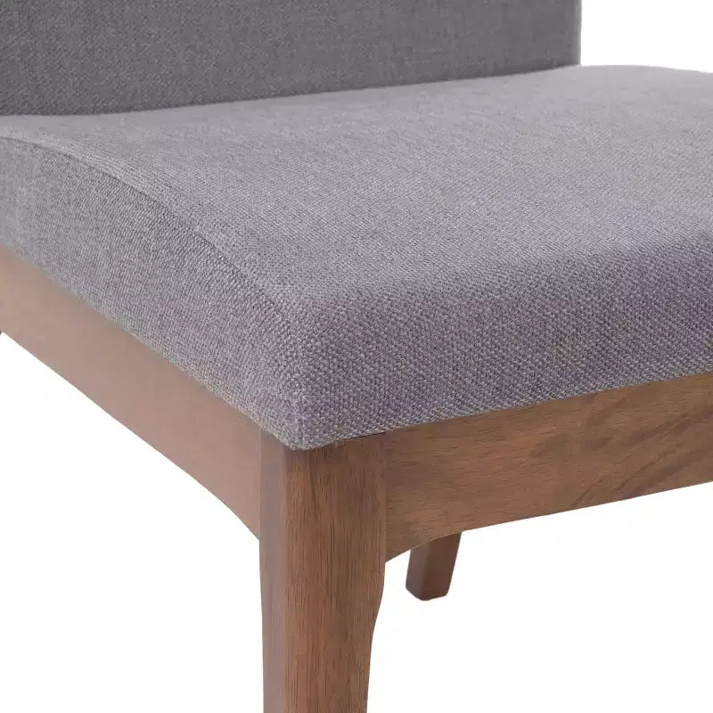 Set da pranzo Merax a 5 pezzi in stile moderno di metà secolo con 4 sedie imbottite