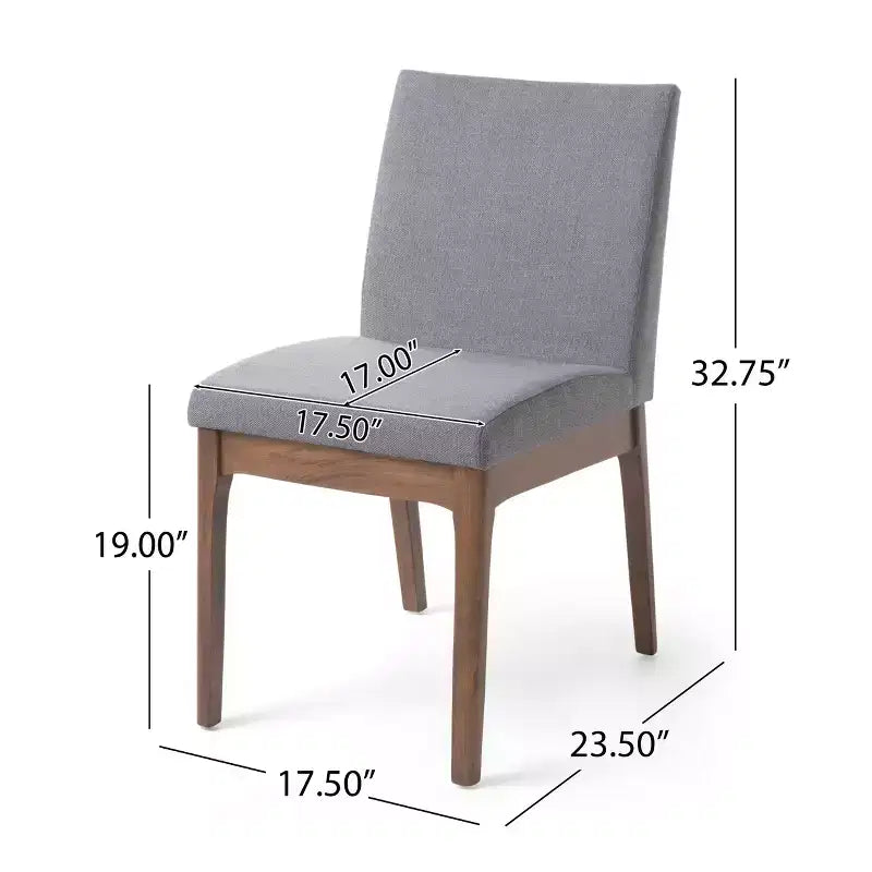 Set da pranzo Merax a 5 pezzi in stile moderno di metà secolo con 4 sedie imbottite