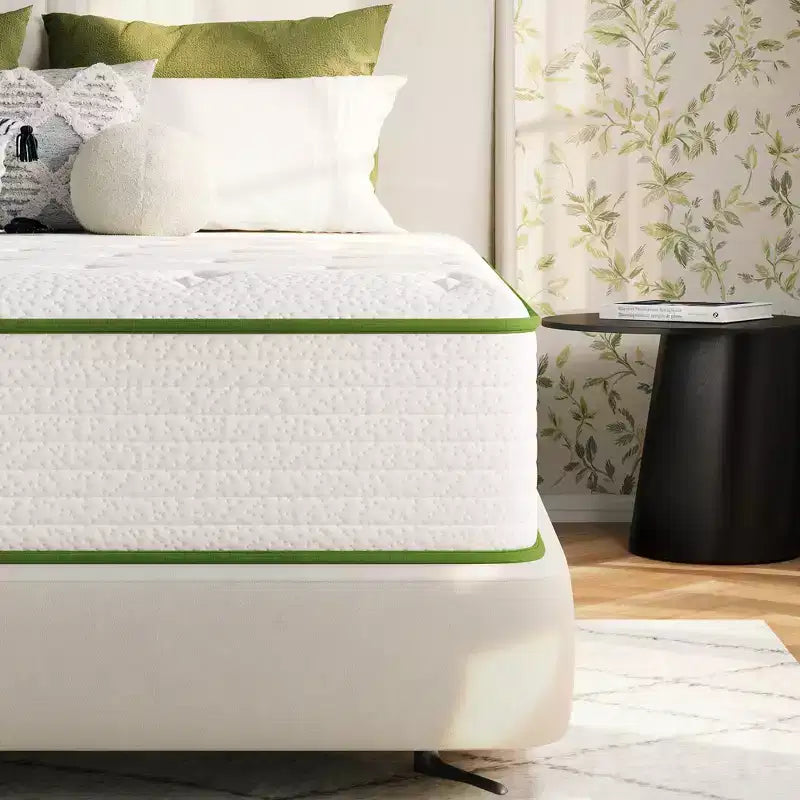 Swedrea Hybrid Mattress Medium Anti Static Cooling Gel Memory Foam Antisensitivity in White