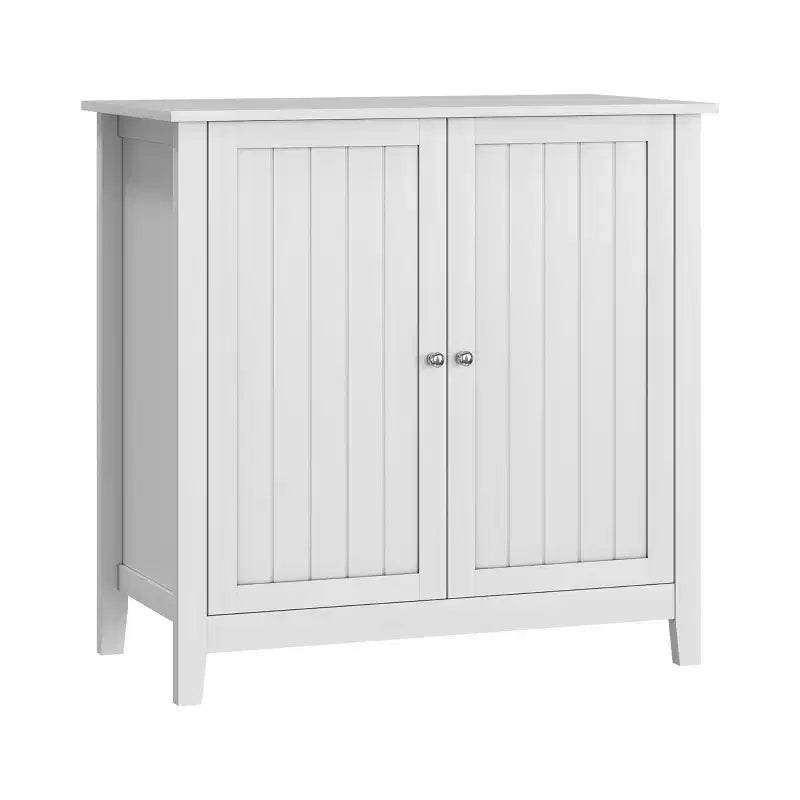 31.5" Mid-Century Modern Freestanding Storage Cabinet with Double Door