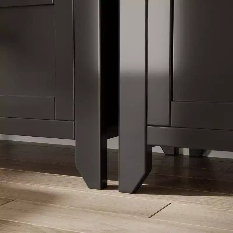CuisinSmart Cassettiera in Legno per Camera da Letto, 6 Cassetti e Maniglie in Metallo, Organizer per Armadio, per Soggiorno, Corridoio, Moderna Minimalista