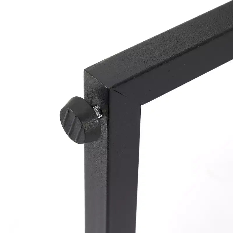 VECELO Scaffale ad angolo, Mensole triangolari Tavolino finale/laterale con struttura in metallo per soggiorno, piccoli spazi, Marrone/Grigio