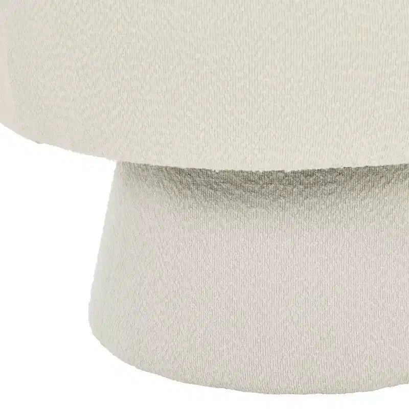 Contemporary 360° Swivel Boucle Upholstered Chair