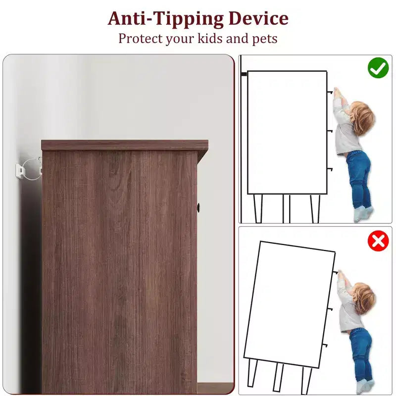 41.3" Tall Vertical 5-Drawer Dresser – Freestanding Storage Chest for Bedroom