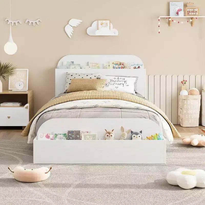 Acekool Twin Daybed con letto estraibile, struttura divano letto imbottita con cassetti contenitori, divano letto moderno per soggiorno o camera da letto