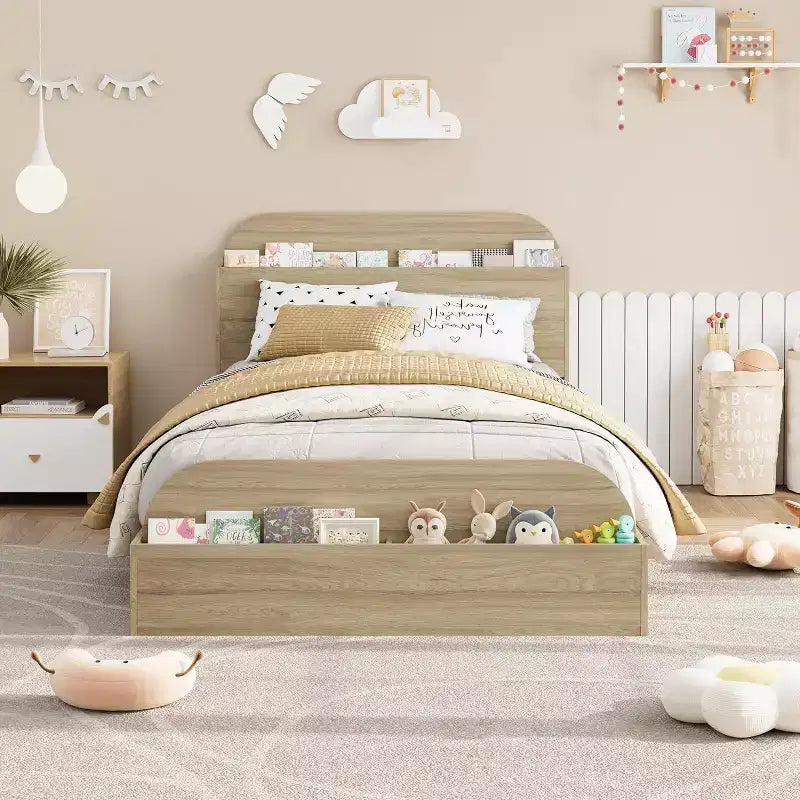 Acekool Twin Daybed con letto estraibile, struttura divano letto imbottita con cassetti contenitori, divano letto moderno per soggiorno o camera da letto