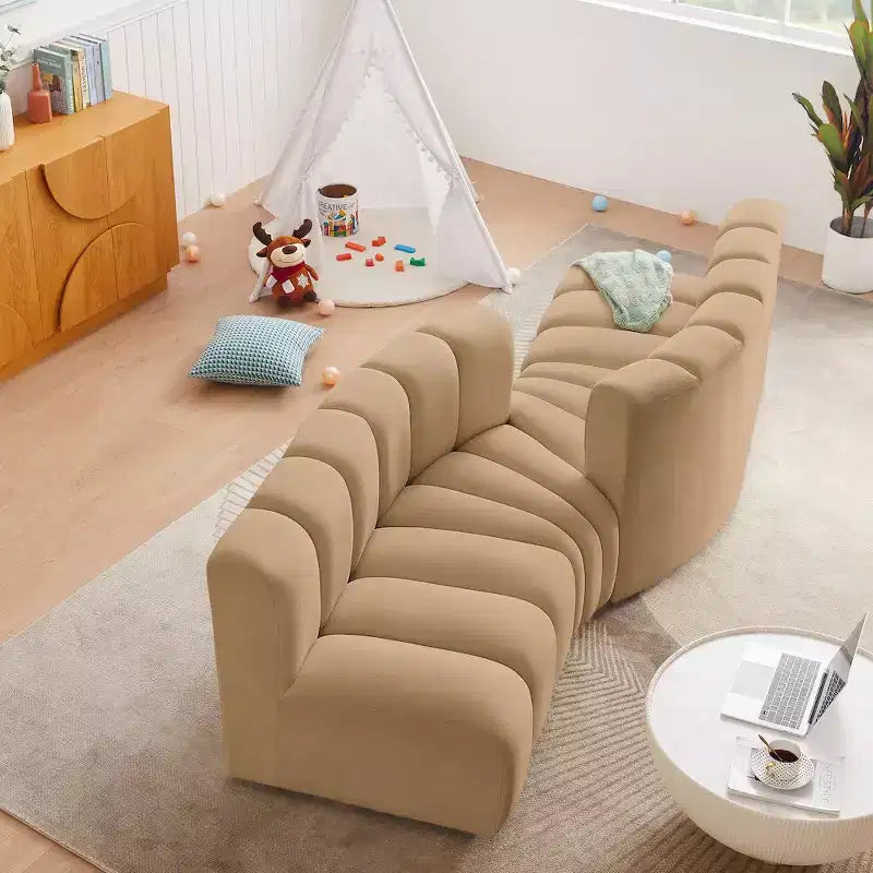 Meridian Furniture,Arc Velvet Modular Sofa