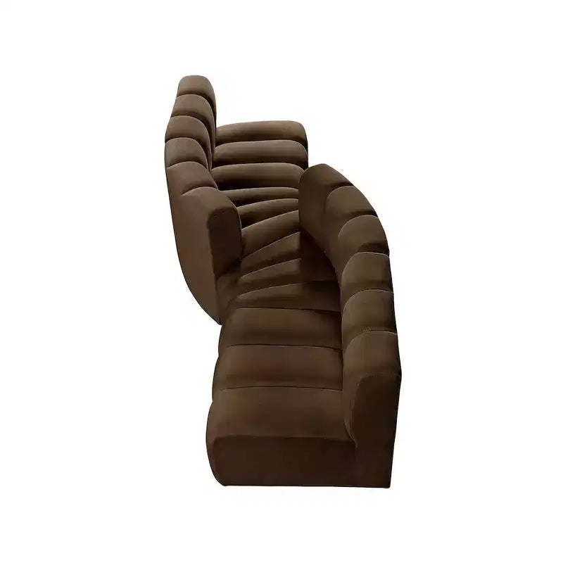 Meridian Furniture,Arc Velvet Modular Sofa