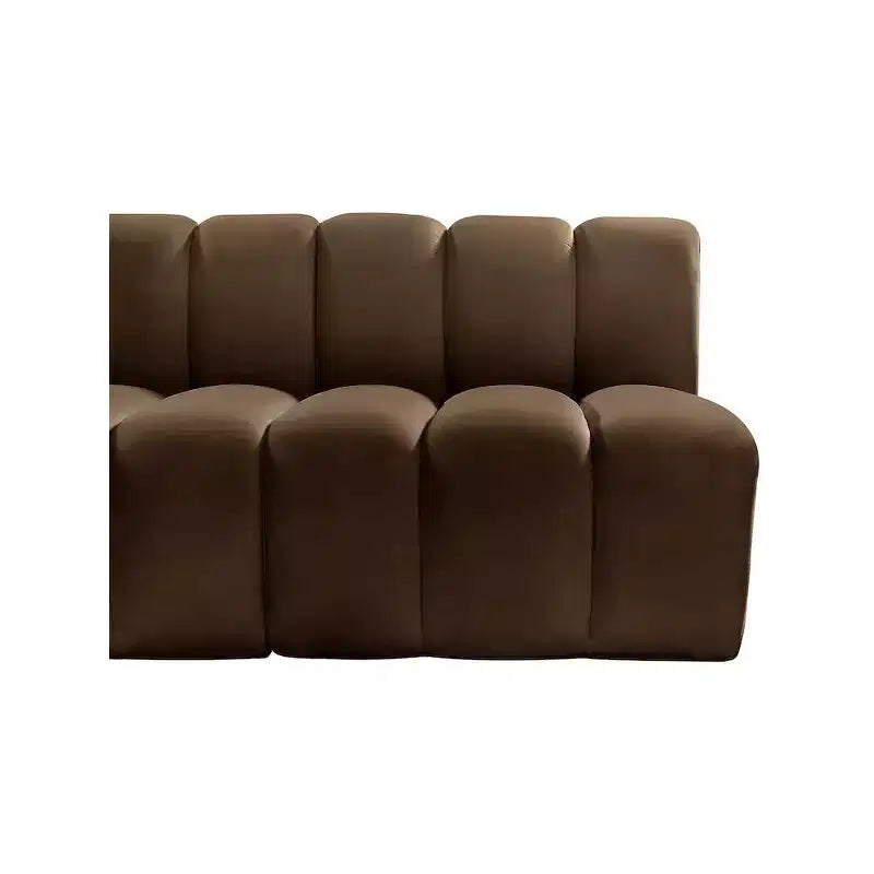 Meridian Furniture,Arc Velvet Modular Sofa