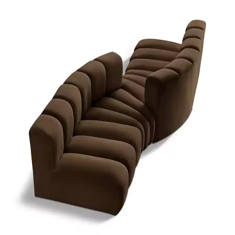 Meridian Furniture,Arc Velvet Modular Sofa