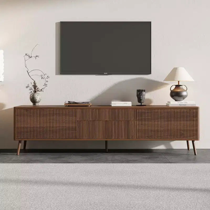 JVNOXK Mobile TV Moderno da 70 Pollici, Mobile TV Incassato con Cassetti Contenitori, Adatto per TV Sotto gli 80 Pollici, Ideale per Soggiorni