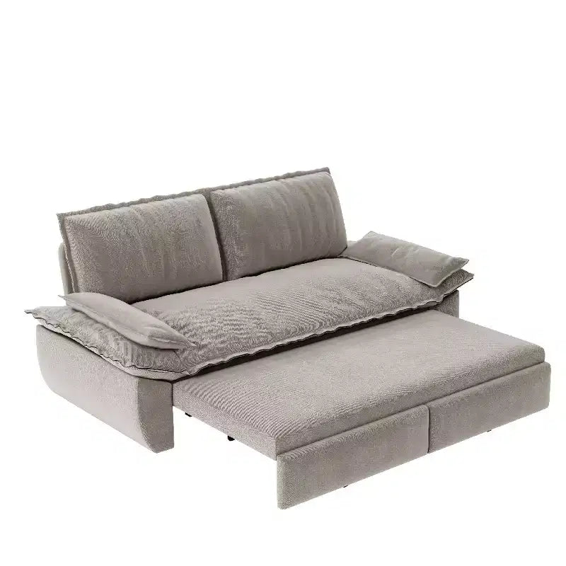 Divano letto a scomparsa 3 in 1 Whisen Queen in velluto, divano a due posti convertibile