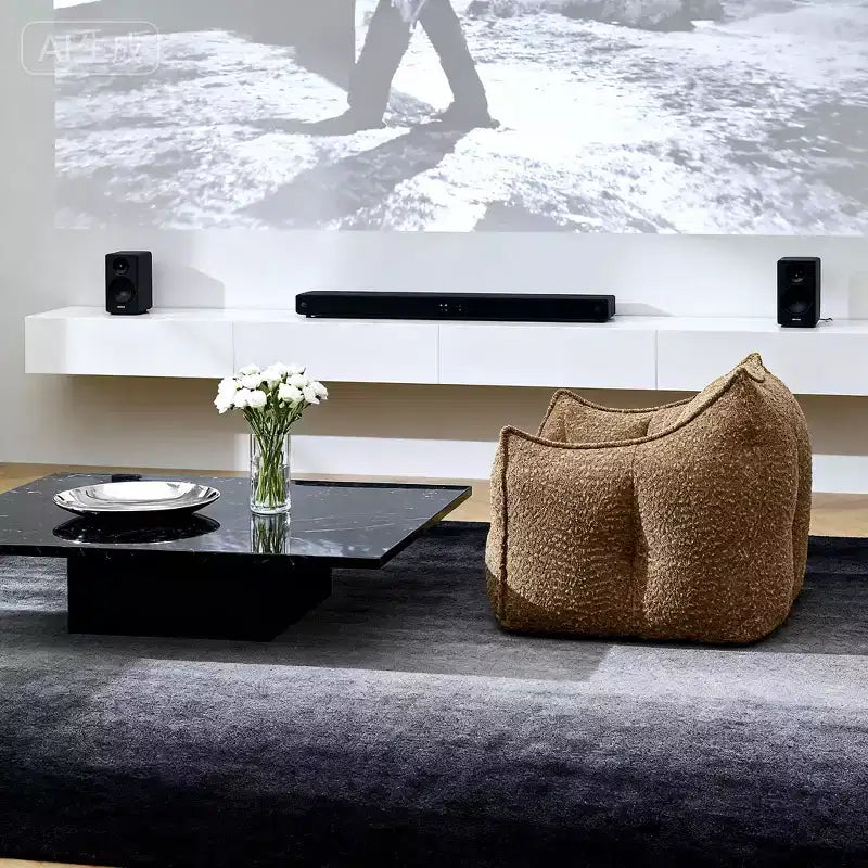 Sedie a poltrona con schiuma ad alta resilienza per soggiorni e camere da letto, comodi divani pigri quadrati, divani per adulti per giocare, leggere e guardare la TV
