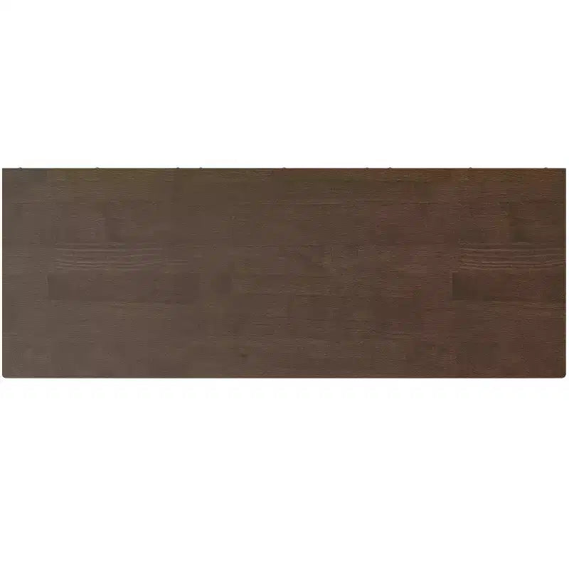 Pearson LEGNO MASSELLO 43 pollici x 42 pollici Mobile contenitore basso con 6 cubi e cassetti, in stile moderno di metà secolo, marrone noce