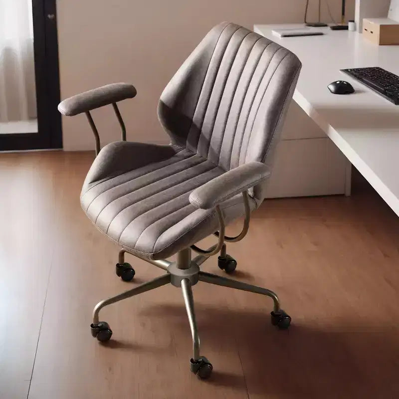 HOMLUX Sedia da Ufficio Ergonomica Moderna Tessuto Scamosciato Sedie da Scrivania per Dirigenti o Ufficio Domestico