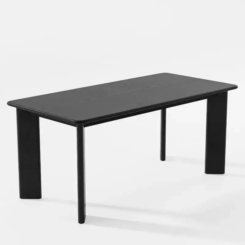 Tavolo da pranzo quadrato PexFix in legno massello stile rustico con piano in legno per sale da pranzo moderne e riunioni di famiglia