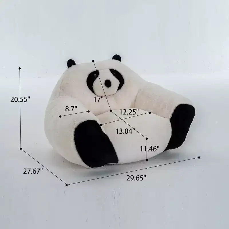 GDFStudio Gwenaelle Poltrona a sacco moderna a forma di panda