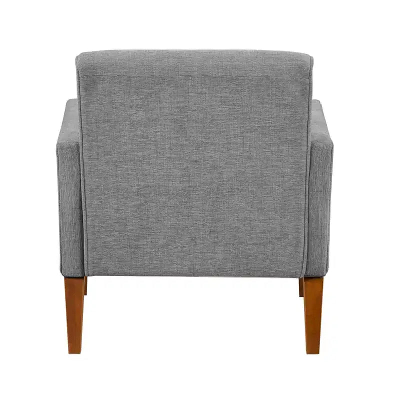 Poltrona moderna GDFStudio Mason in ciniglia con cuscino rimovibile