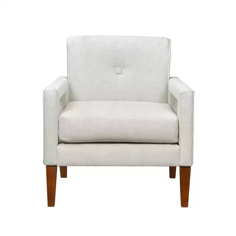 Poltrona moderna GDFStudio Mason in ciniglia con cuscino rimovibile