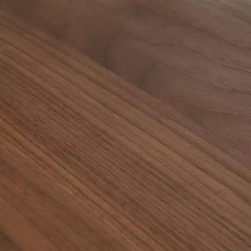 Set da pranzo moderno in legno per 4 persone, 5 pezzi, tavolo rettangolare con 4 sedie imbottite per sala da pranzo e cucina, beige chiaro, noce