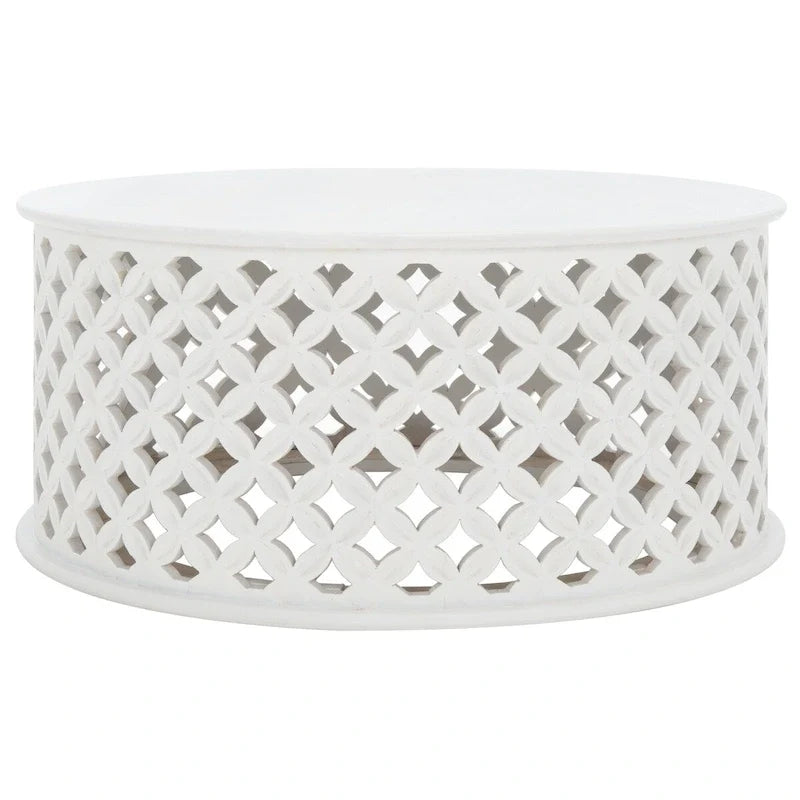 SAFAVIEH Antkea Round Coffee Table - 35 L x 35 D x 16 H - 35Wx35Dx16H