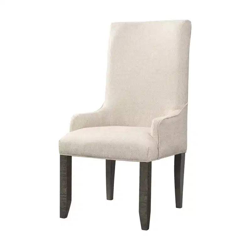 Set 2 sedie Parson Stanford color crema - Picket House Furnishings: schienale alto imbottito con braccioli