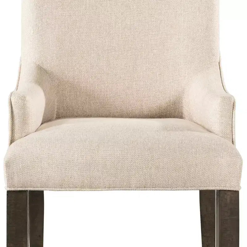 Set 2 sedie Parson Stanford color crema - Picket House Furnishings: schienale alto imbottito con braccioli