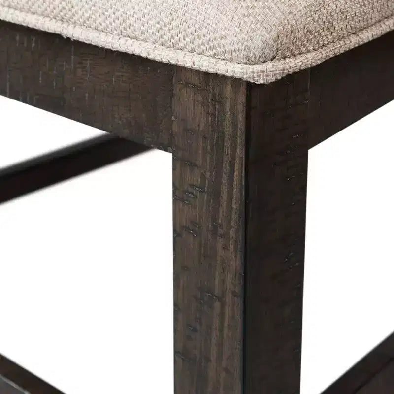 Sedia Stanford Wooden Swirl Back Marrone - Picket House Furnishings: Mid-Century Modern, Seduta Imbottita