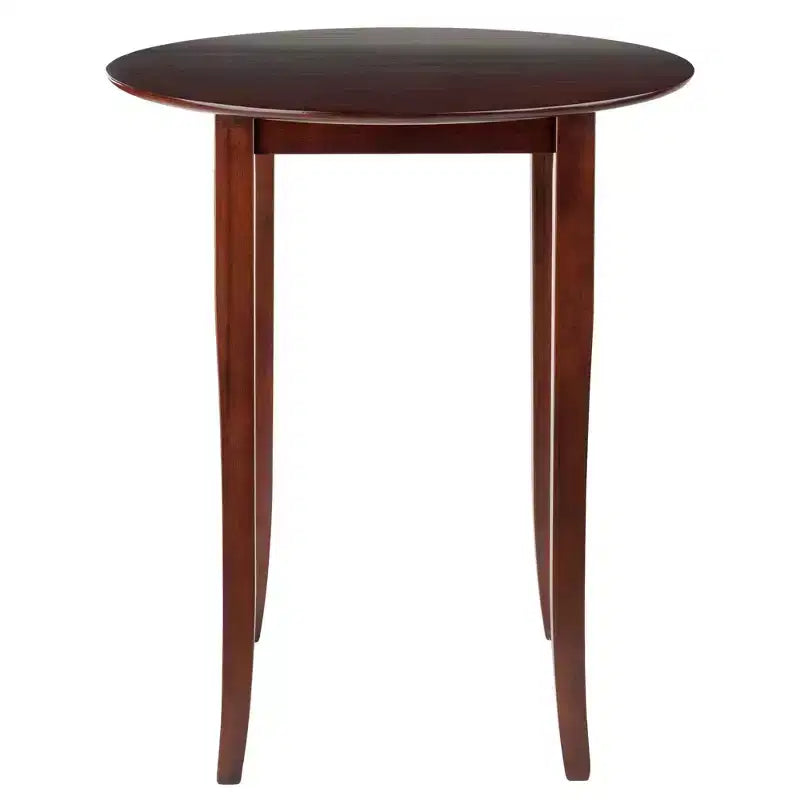 Set da pranzo Fiona da 5 pezzi ad altezza bancone con 4 sgabelli girevoli Legno/Noce Antico - Winsome