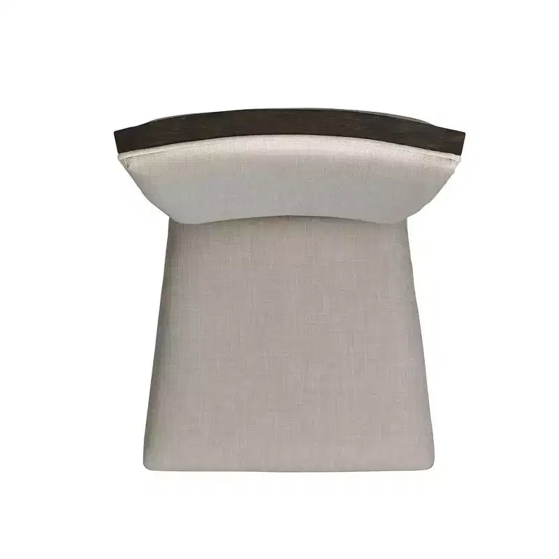 Tavolo da Pranzo Allungabile Jasper 7 pezzi e Sei Sedie Laterali Imbottite Noce Tostato - Picket House Furnishings