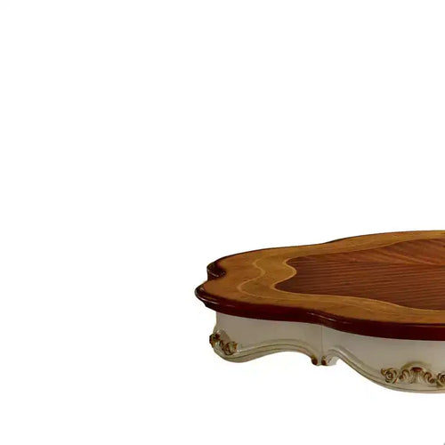 Tavolo da pranzo Picardy 62" con finitura perla antica/rovere ciliegio - Acme Furniture