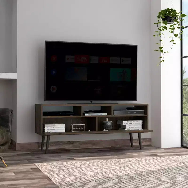 Mobile TV Santa Fe per TV fino a 55" Noce - Boahaus