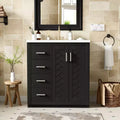30 Single Sink Bathroom Vanity with Cabinet & 3 Drawers ??Black / Blue / Green / Indigo / White