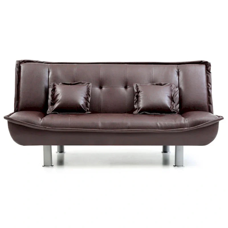 Lionel Faux Leather Sofa Bed