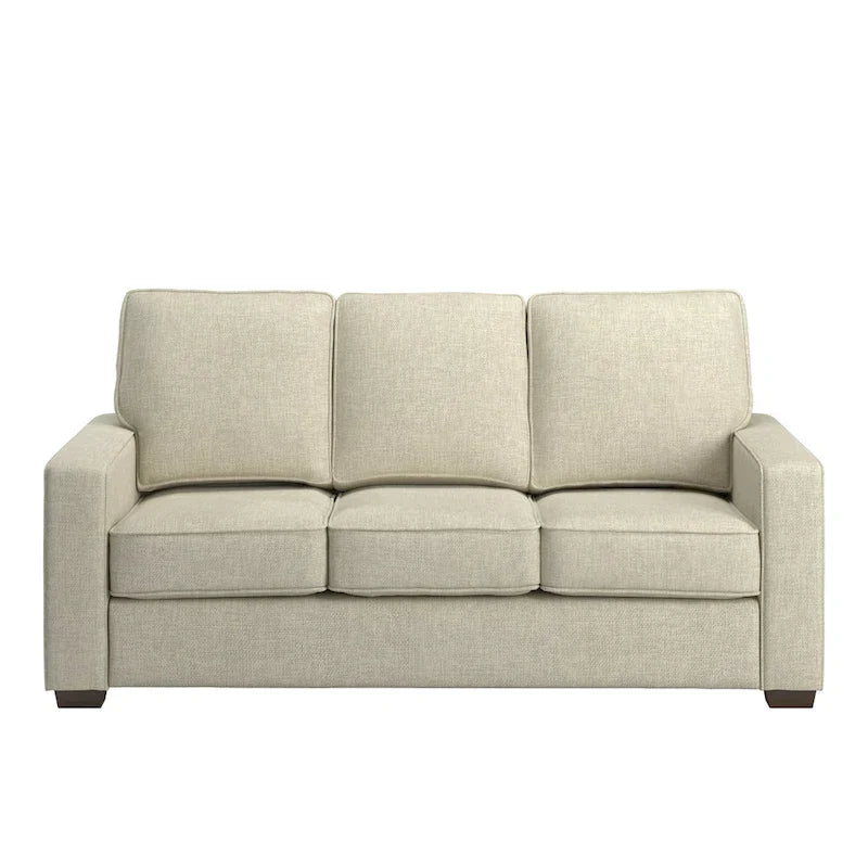 Roros Fabric Upholstered Square Arm Sofa by iNSPIRE Q Classic